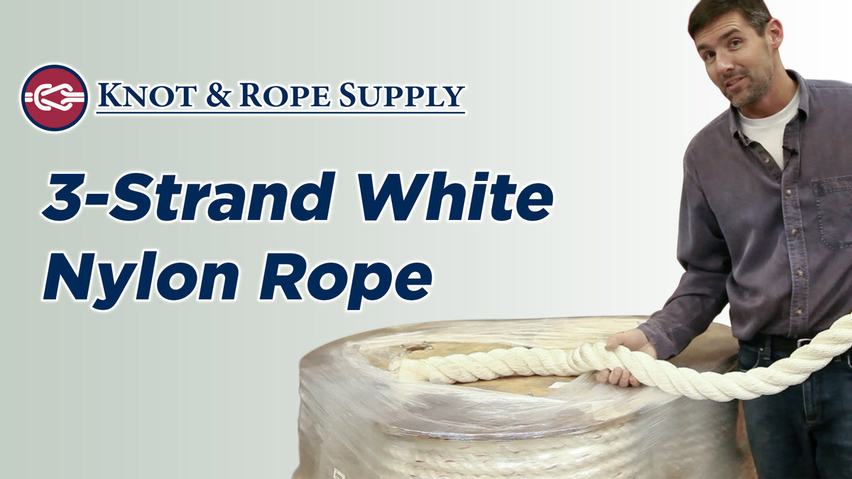 3-Strand Nylon Rope — Knot & Rope Supply