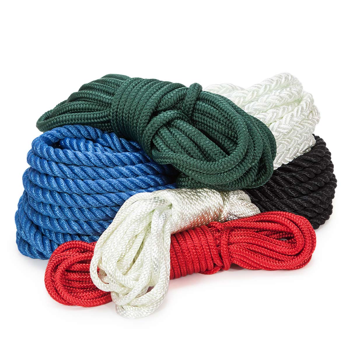 Manila Rope - 3 Strand Cordage Twisted Braided Rope - Thick Natural Fiber Rope for Nautical, Marine, Decorative Rope for Crafts, Porch Column, Outdoor