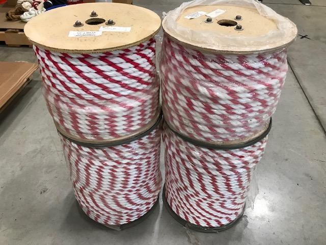 1/2" 3 strand polypropylene - 300' spools