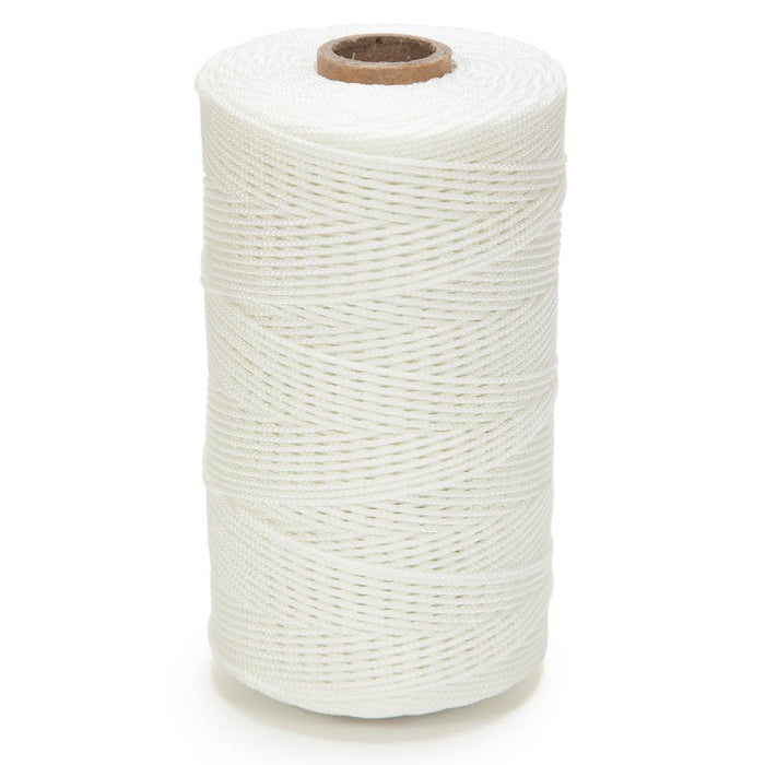 #18 Braided Nylon Seine Twine - 1000' White