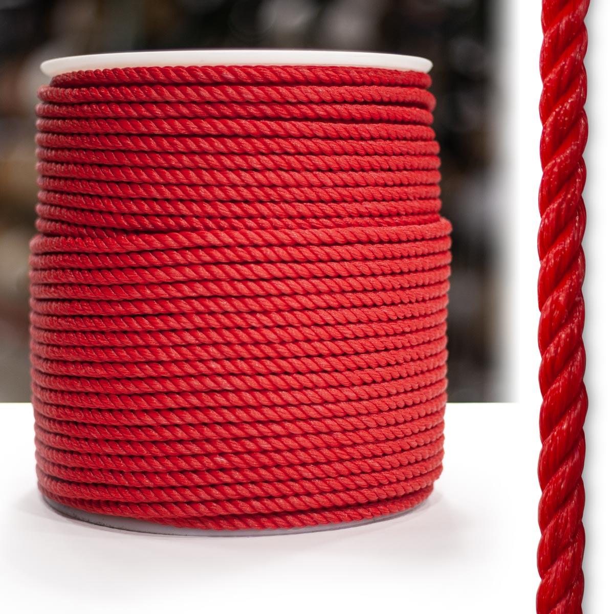 Pool Rope - 3/4 inch - 600 Foot Spool Red/White