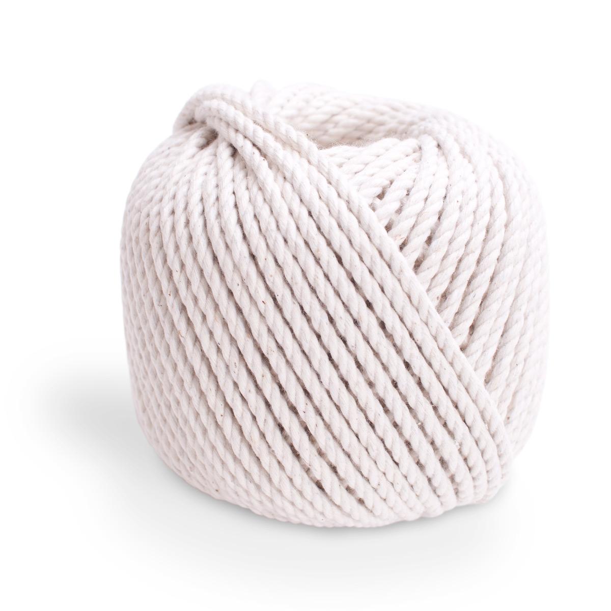 Ball of 7/64 Cotton Twine - 1Lb #72 3-Strand. — Knot & Rope Supply