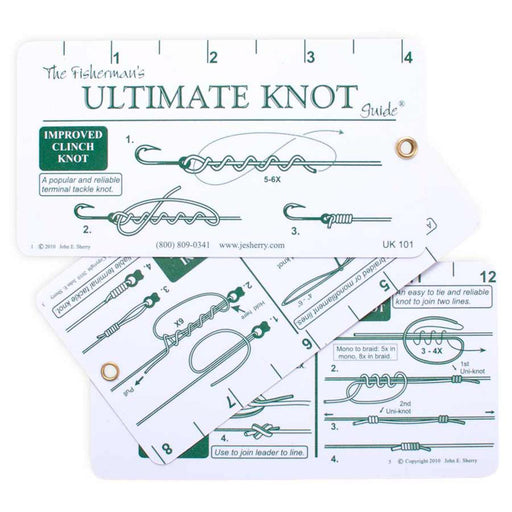 PRO-KNOT Fishing Knot Tying Instruction Cards