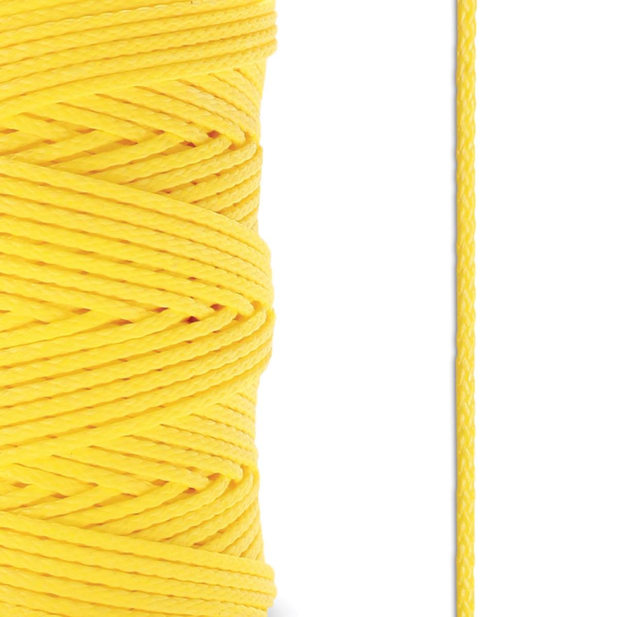 Home Court M25Y Yellow .25-inch Rope Non-Adjustable Grass Courtlines